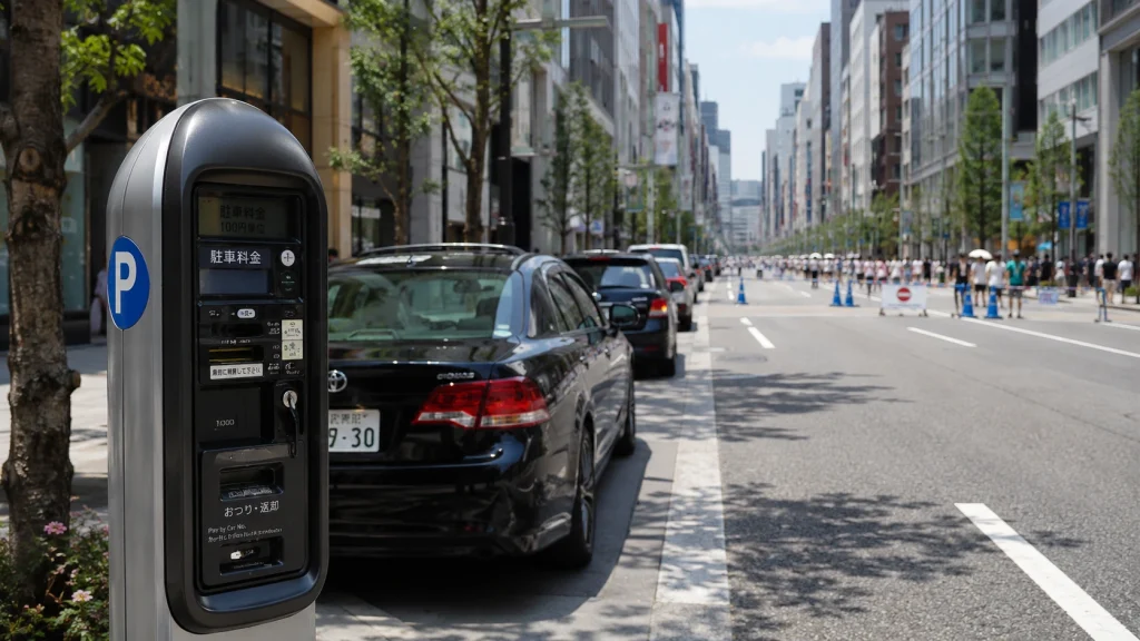 銀座の路上駐車を左右する3つの時間帯ルール