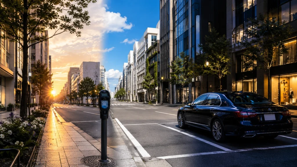 【時間帯別】銀座で路上駐車できる時間・できない時間