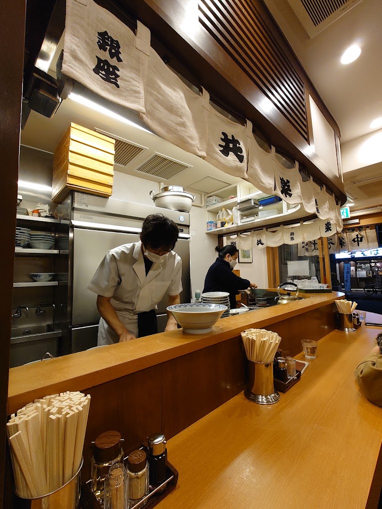 銀座 ランチ 第18位 中華そば共楽