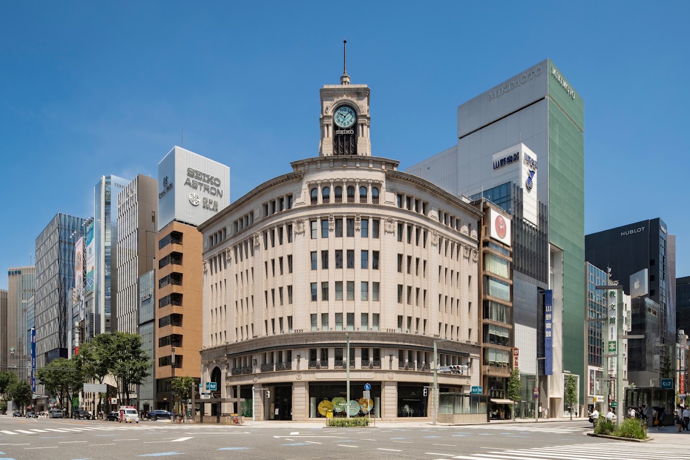 銀座 ショッピング 第1位 銀座・和光本店